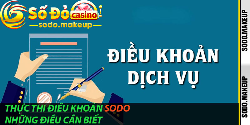 Thực Thi Điều Khoản Sodo: Những Điều Cần Biết