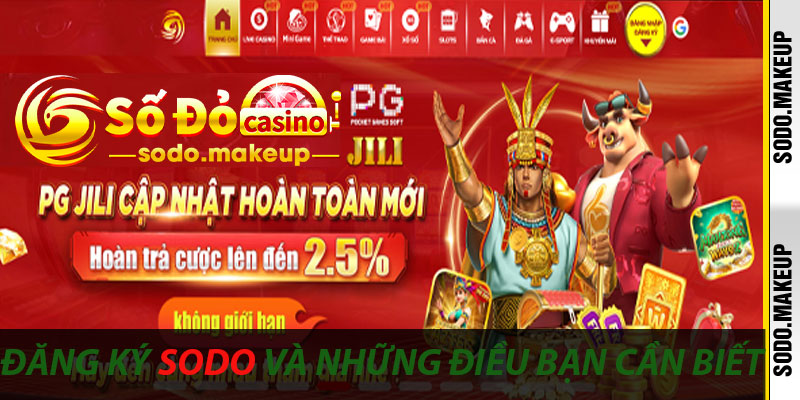 Đăng ký Sodo và những điều bạn cần biết
