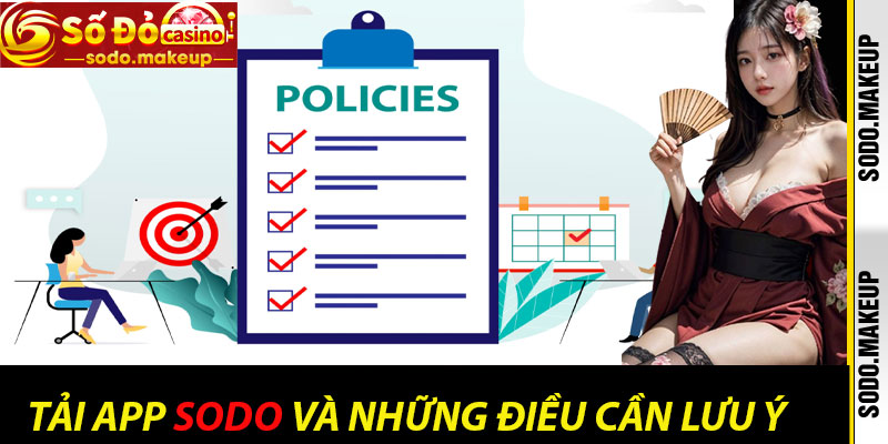 Tải App Sodo và những điều cần lưu ý