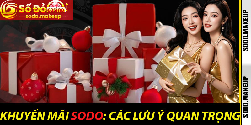 Khuyến Mãi Sodo: Các Lưu Ý Quan Trọng